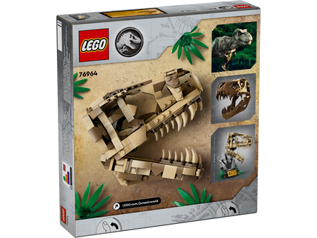 Lego 76964 Jurassic World Szkielety dinozaurów - czaszka tyranozaura