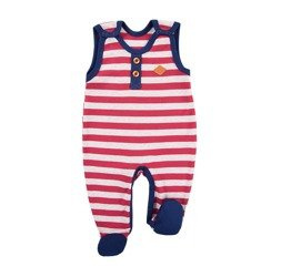 Śpioch trip paski bordowy 056