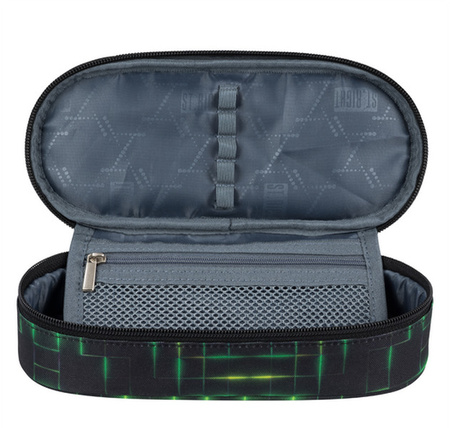 PIÓRNIK SASZETKA USZTYWNIONA Z WEWNĘTRZNĄ KLAPKĄ STRIGHT PC-01 GREEN GAME 681547