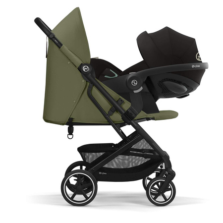 Cybex Beezy BLK Moss Green khaki wózek spacerowy