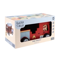 Trefl Zabawka drewniana Fire truck 617009