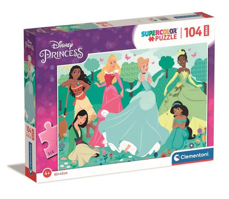 Clementoni Puzzle 104 Maxi Super Kolor Princess 237678