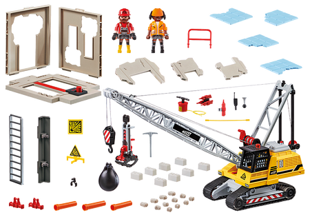Playmobil 70442 Koparka Linowa Z Elementem