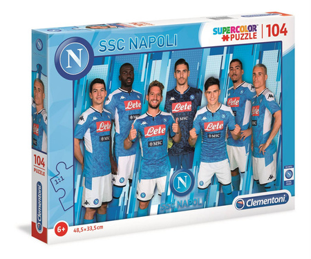 Clementoni puzzle 104 napoli calcio 2020