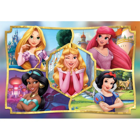 Clementoni Puzzle 104 Super Kolor Princess 250578