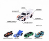 Majorette Autka 5 Pack Samochodziki Porsche Edition 073223