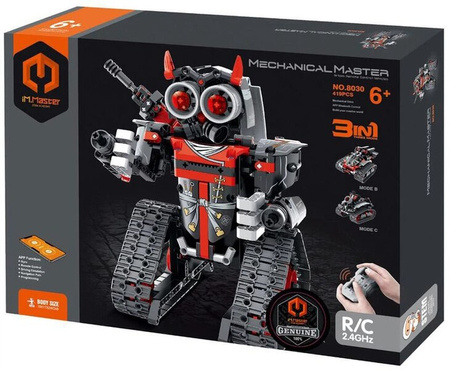 IM MASTER RC Klocki Robo-auto 3w1 419el 040509