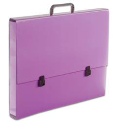 Teczka z rączką a3 wrzosowa 5,5cm