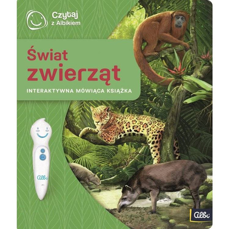 Albik książka świat zwierząt interaktywna 774646