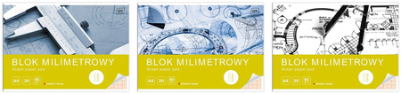 Blok milimetrowy a4 20k in /10/