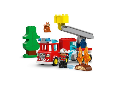 LEGO 10473 DUPLO Wóz strażacki z wężem i strażaki 056530