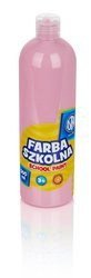 Farba astra 500ml różowa jasna szkolna 240234