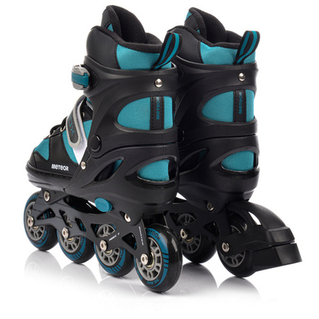 Rolki Meteor Rox S 30-33 turkusowy 000742