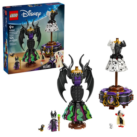 Lego 43262 Disney Classic Suknie Diaboliny i Cruelli De Mon 814513
