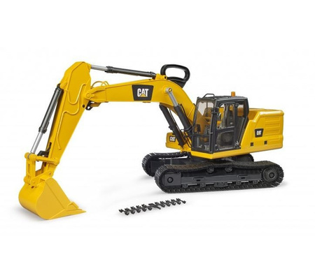 Bruder 02483 Cat Koparka czerpakowa duża na gąsienicach 