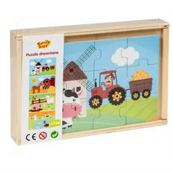 PUZZLE DREWNIANE 4 OBRAZKI 849474