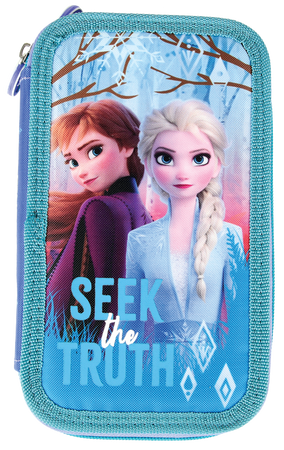 Piórnik podwójny z wyposażeniem frozen mkmk