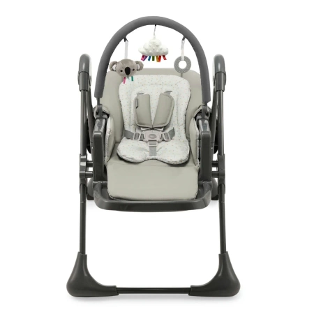 Kinderkraft Tummie Grey krzesełko do karmienia 925049