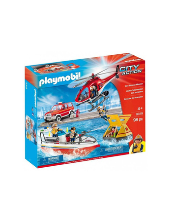 Playmobil 9319 misja ratownicza straży pożarne