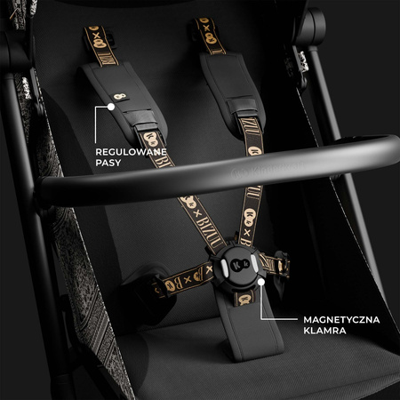 Kinderkraft Pilot 2 Bizuu Lunar Black wózek spacerowy (kabinowy) 928156