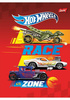 Zeszyt A5 16k krata laminowany HOT WHEELS MATTEL Unipap 000363