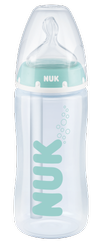 Nuk FC+ Butelka 300 ml Anti-Colic Professional ze wskaznikiem temperatury smoczek silikonowy 0-6 m-cy M 407430