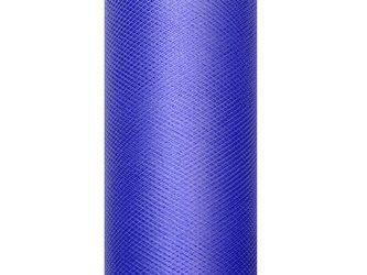 Tiul gładki, granat, 0,15 x 9m (1 szt. / 9 mb.)
