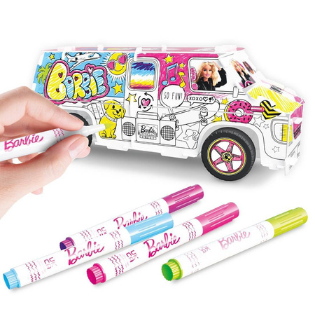 Barbie BTBA-M01Y Maker Kitz Zestaw Kreatywny pomaluj kampera 856077