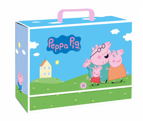 Teczka z rączką PEPPA PIG XL 9cm 225265