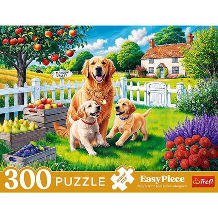 Puzzle Trefl 300 Easy Piece Pieski na wsi 231014