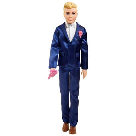 Barbie GTF36 Lalka Ken Pan Młody 913774