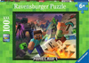 Puzzle Ravensburger 100el XXL Minecraft 133338