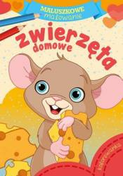 Książeczka maluszkowe malowanie zwierzęta domowe 