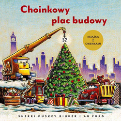 Choinkowy plac budowy Książka z okienkami 141071