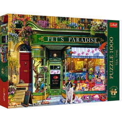 Puzzle Trefl 1000 Premium Plus Tea Time Raj dla Zwierząt 108415