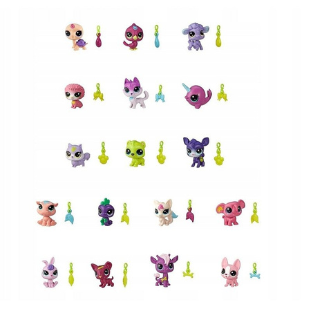 Littlest pet shop lps e7260 figurka w ciasteczku z wróżbą 619740 hasbro 