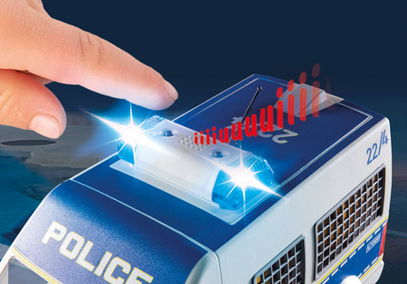 Playmobil 70899 Transporter policyjny ze światłem i dźwiękiem