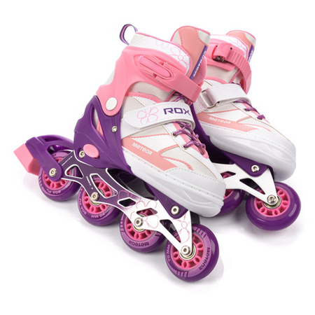 Rolki Meteor Rox S 30-33 różowy 001305