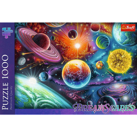 Puzzle Trefl 1000 DreamScapes Kosmiczna przygoda 109313