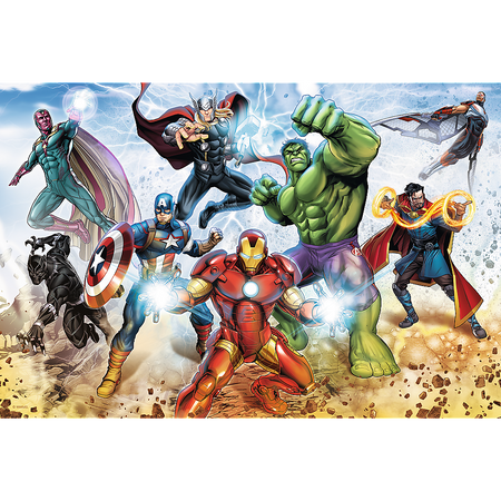 Puzzle Trefl 160 Gtotowi By Ratować Świat Disney Marvel