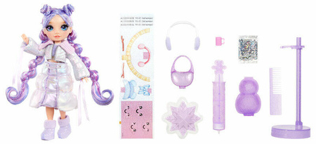 Rainbow High Winter Wonderland Doll Violet Purple 120865