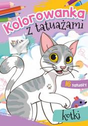 Kolorowanka z tatuażami Kotki 072006