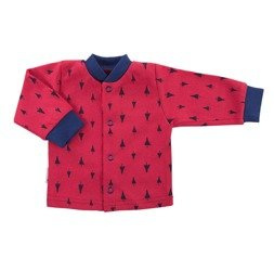 Kaftan trip bordowy 068