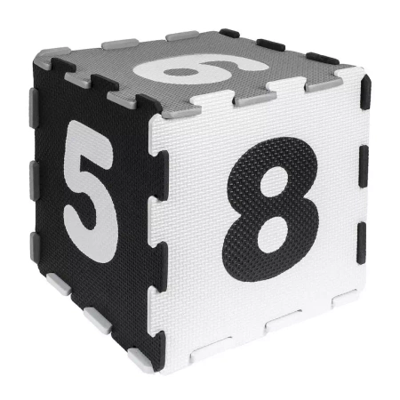 Mata piankowa cyfry B&W Smily Play 843519