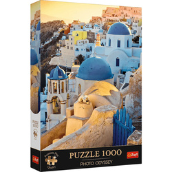 Puzzle Trefl 1000 Premium Plus Photo Odyssey Miasteczko Oia Santorini 108538