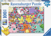 Puzzle Ravensburger 2D 100 Pokemon 133383