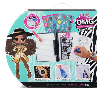 Lol surprise omg fashion journal 571278 l.o.l. Surprise! O.m.g. Dziennik mody – elektroniczny dziennik mody na hasło z zegarkiem 