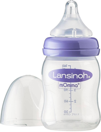Lansinoh butelka 160ml ze smoczkiem naturalwave 999488