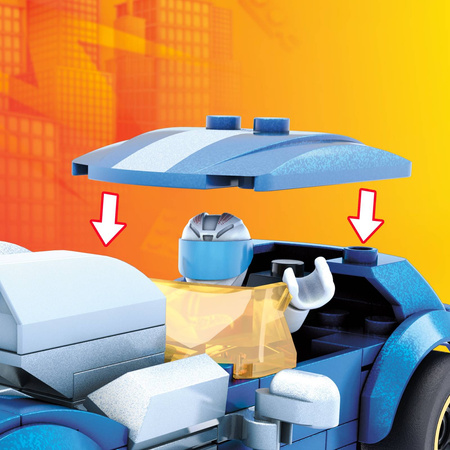 Mega Bloks GVM31 Hot Wheels klocki pojazd Twin Mill 930207