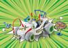 Playmobil 71633 Funstars Racing Profesor